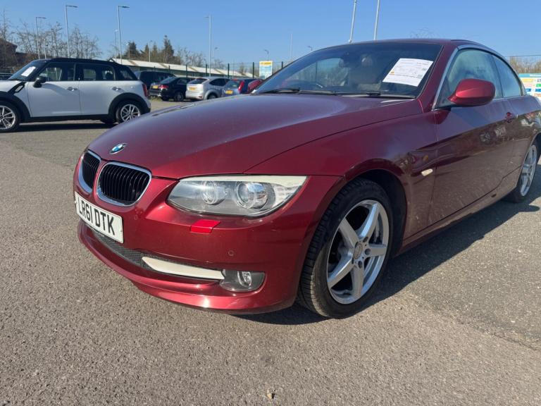 2011 BMW 3 Series 2.0 320d SE Steptronic Euro 5 2dr CONVERTIBLE Diesel Automatic