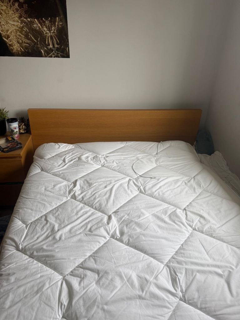 Ikea Malm Double bed frame - mattress not included 