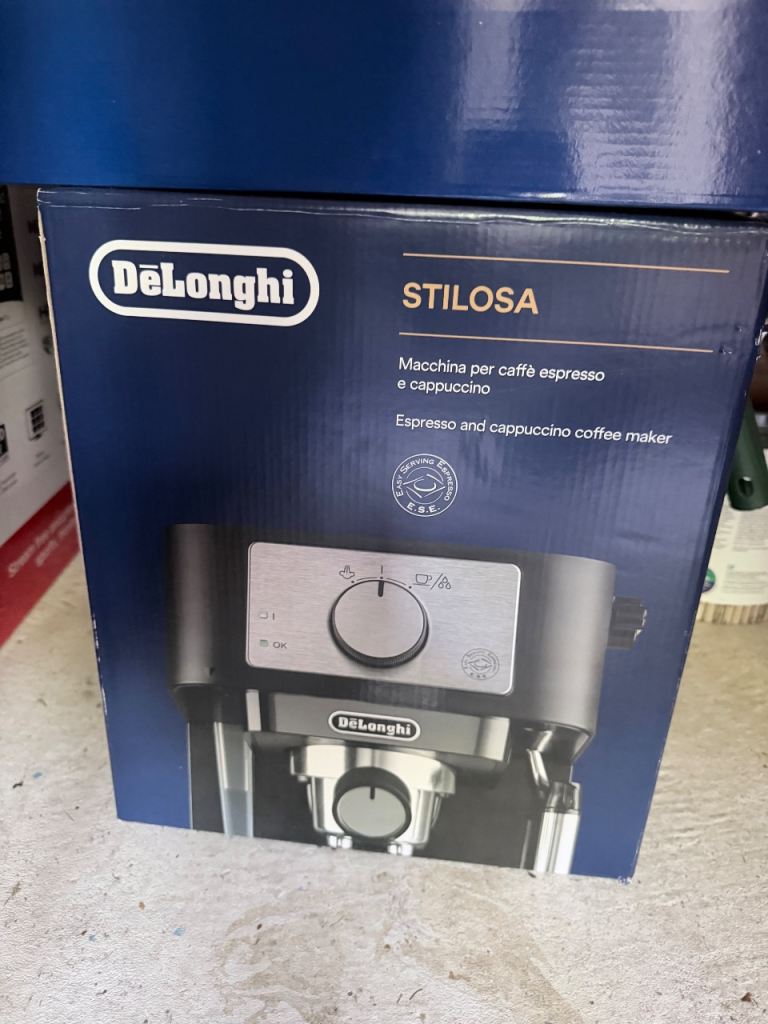 DELONGHI Stilosa EC260BK Coffee Machine - Black