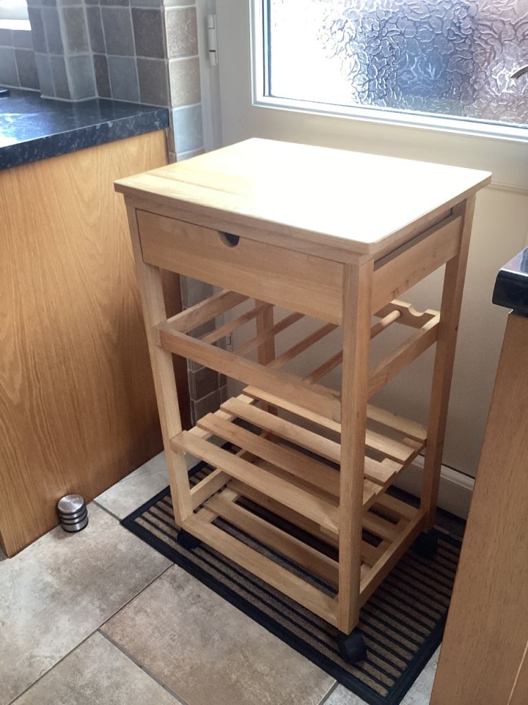 Handy Kitchen Work Station/Trolley