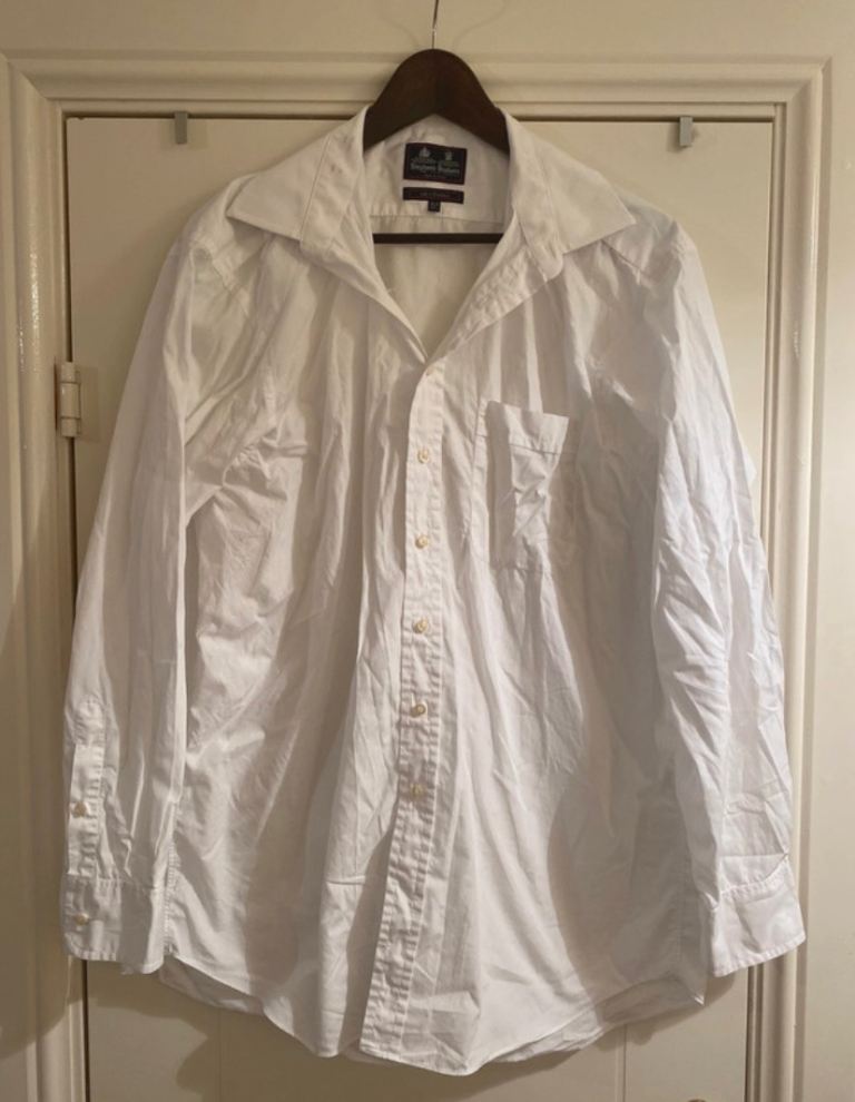 image for White shirt button down size 42R / 16.5 by Stephens Brothers 