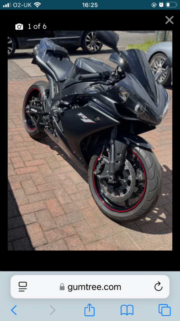 Yamaha, R1, 2007, 1000 (cc)