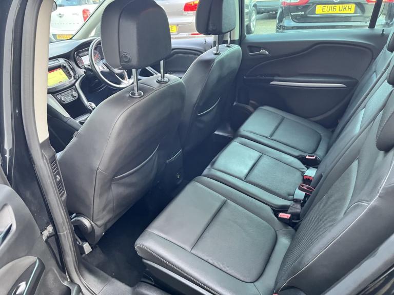 VAUXHALL ZAFIRA TOURER 1.4 i Turbo SRi Nav Black Manual Petrol 2017