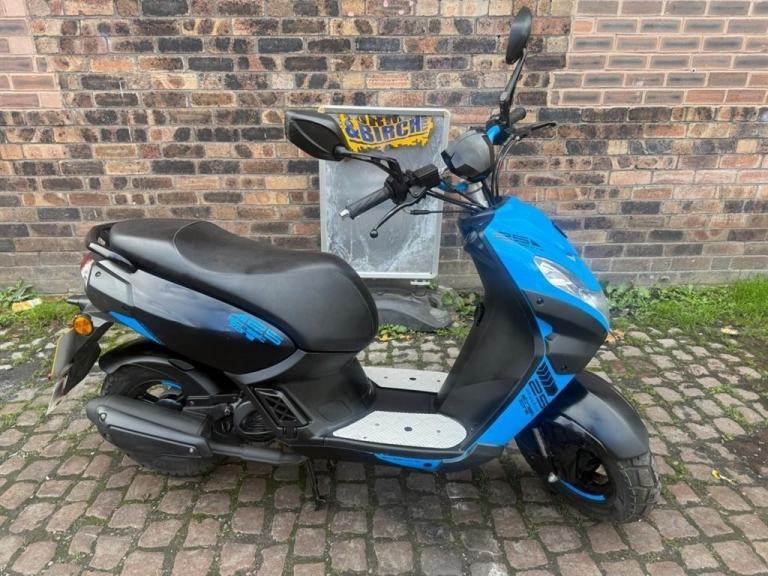 Peugeot Streetzone Peugoet Kisbee 50, 2024, Warranty, Blue, Moped CVT Euro 5