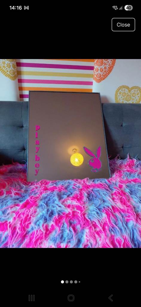 Y2k playboy mirror retro was £120