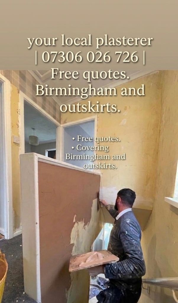 Experienced Plasterer