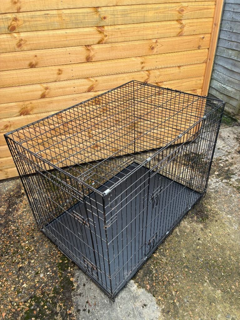 Large puppy crate