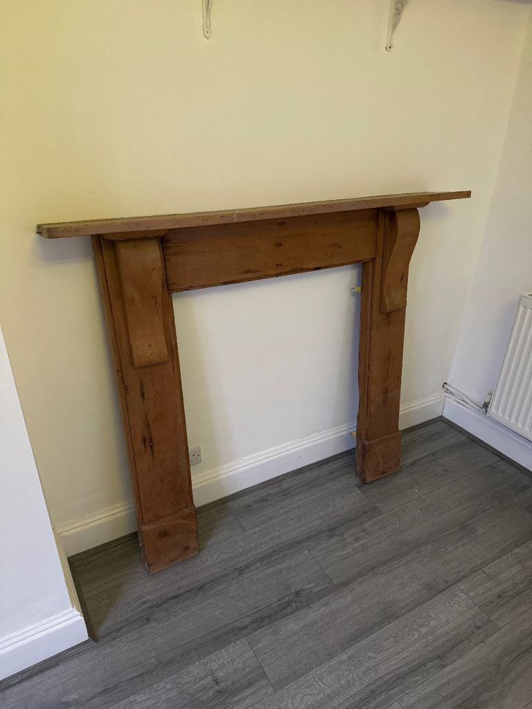 Free Wooden Fireplace Frame