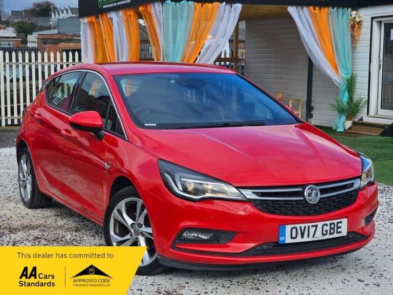 2017 Vauxhall Astra 1.4i SRi Euro 6 5dr HATCHBACK Petrol Manual