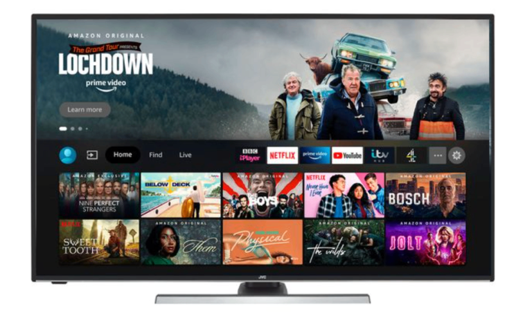 JVC 50" Smart TV 4K HDR Fire TV – Excellent Condition