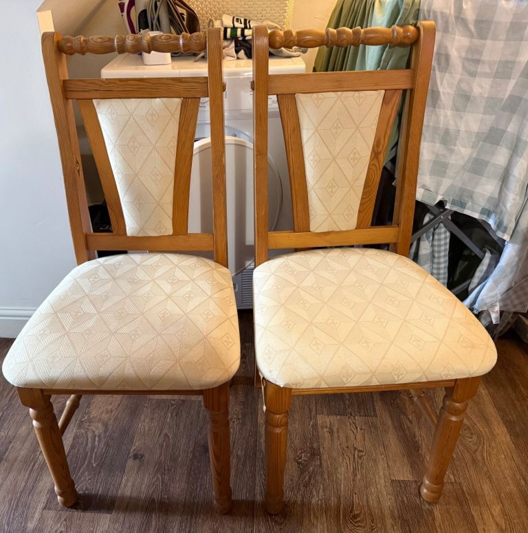 FREE 2 dining chairs 