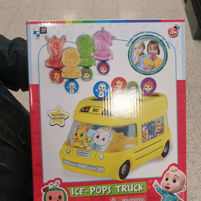Slush and lolly toy trucks 