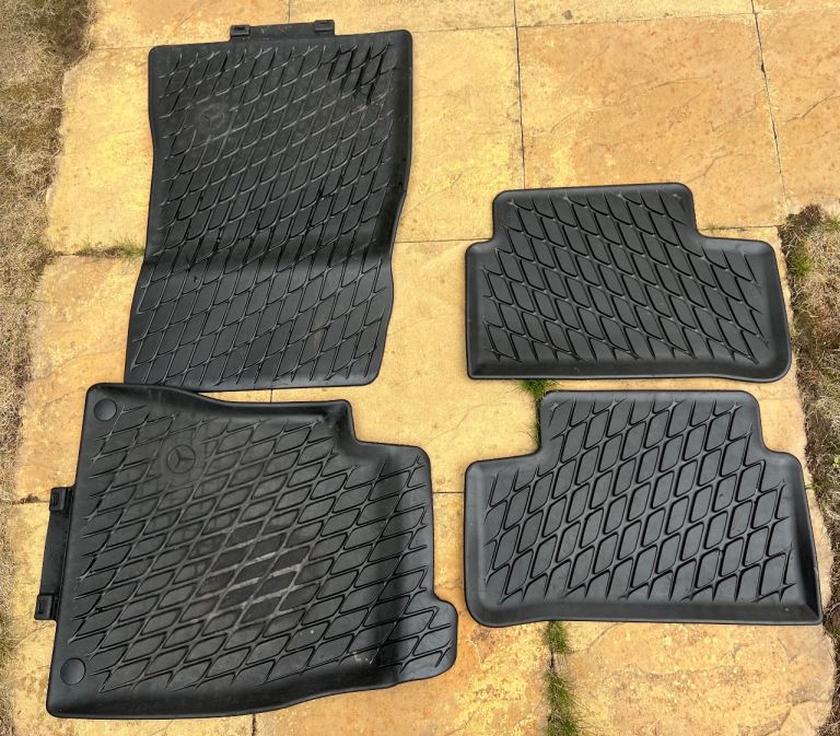 Genuine Mercedes-Benz A-Class Rubber Mats – 4 Piece Set