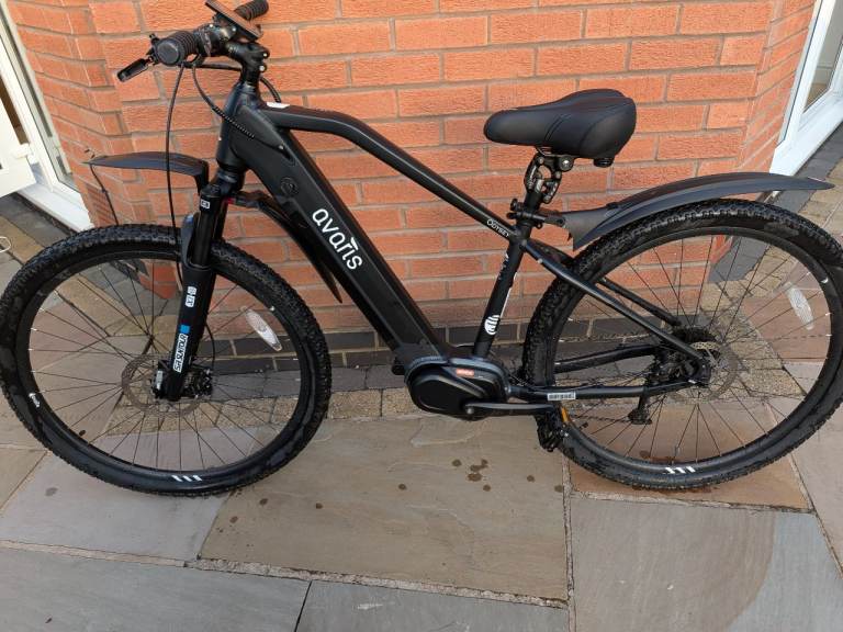 Avaris Odyssey EMTB - Electric Mountain Bike, Black