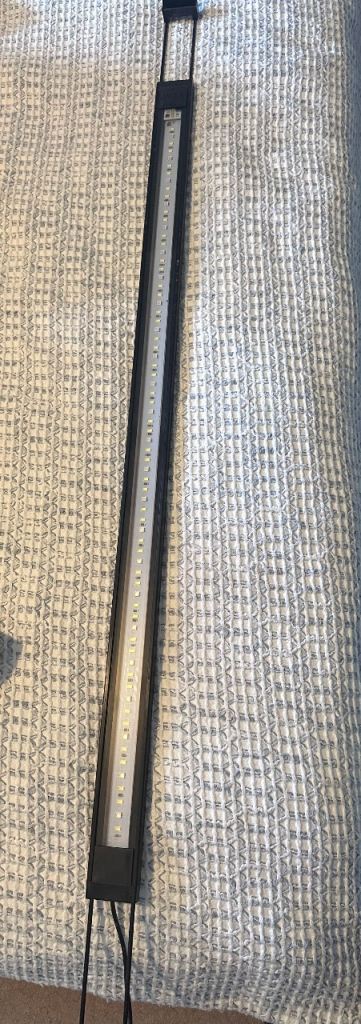 2 x fluval aquasky 30w 99cm aquarium lights