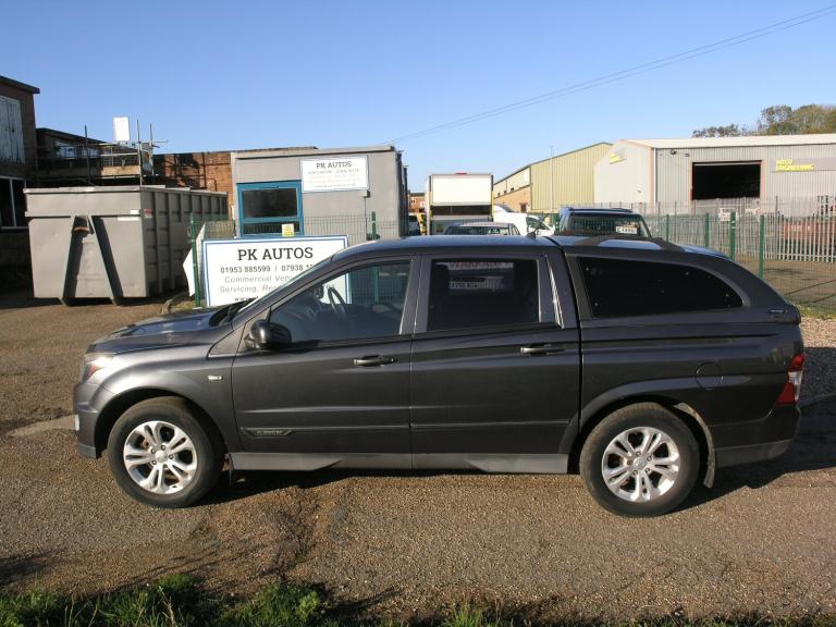 2014 Ssangyong Korando Sports Pick Up EX 5dr Auto 4WD NO VAT PICK UP Diesel Automatic