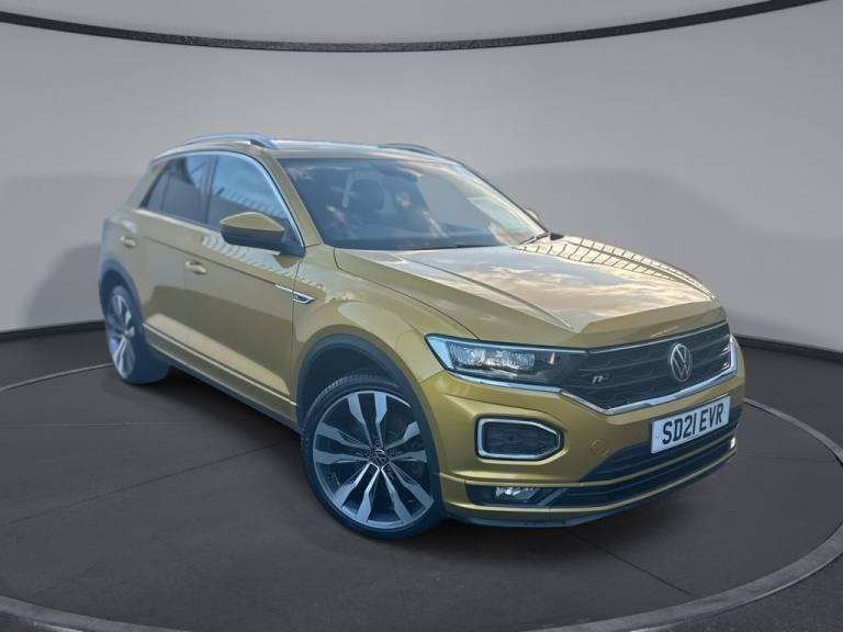2021 21 VOLKSWAGEN T-ROC 1.5 R-LINE TSI EVO 5D 148 BHP