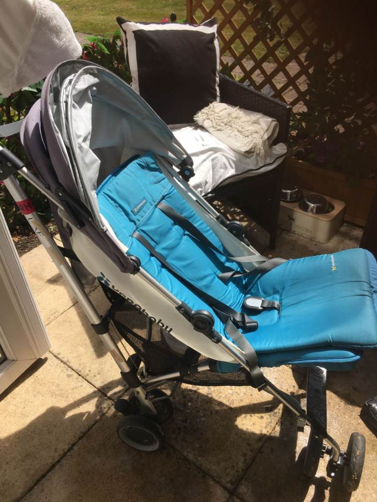 Uppababy G-Luxe Stroller foldable pram, with rain cover & travel bag