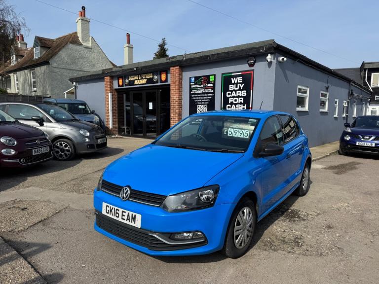 2016 Volkswagen Polo 1.0 S 5dr [AC] HATCHBACK Petrol Manual