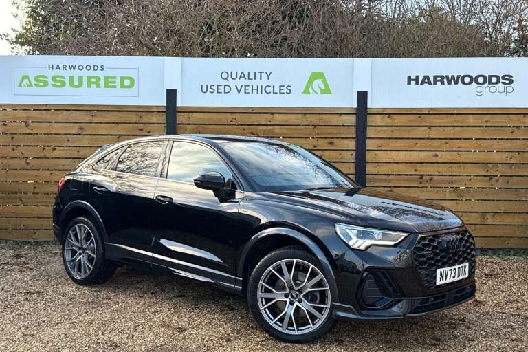  Audi Q3 2.0 TFSI 40 Black Edition Sportback 5dr Petrol S Tronic quattro Euro 6 (s/s Petrol Autom...