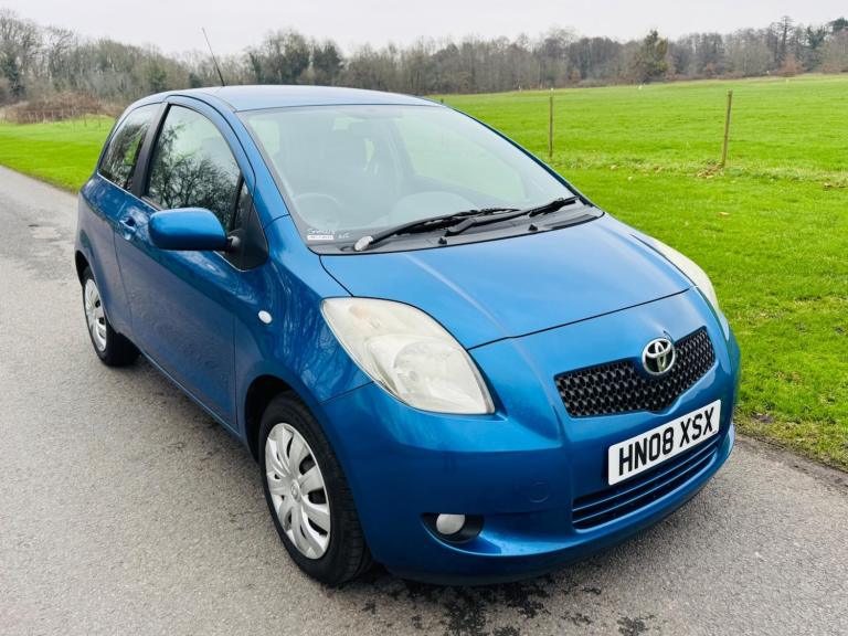 2008 Toyota Yaris 1.3 VVT-i T3 3dr HATCHBACK Petrol Manual