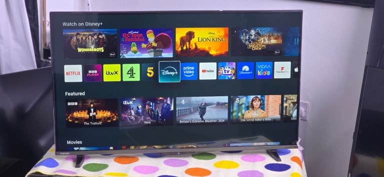 Toshiba 43 inch QLED 4K smart TV