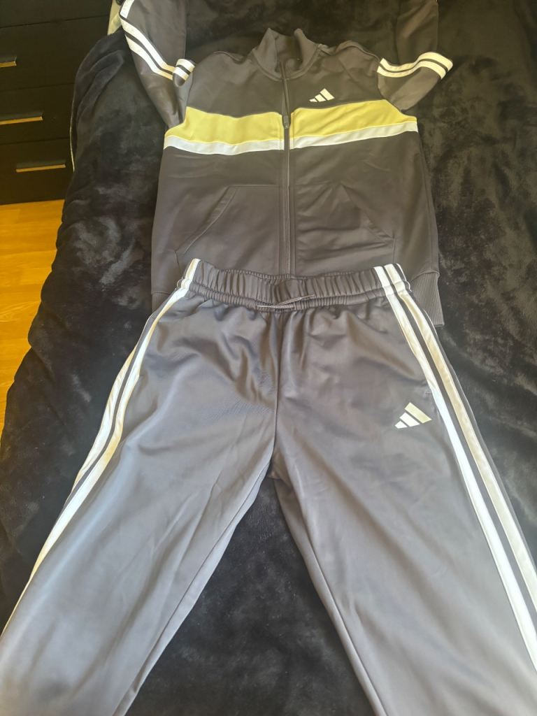 Boys Addias tracksuit brand new 