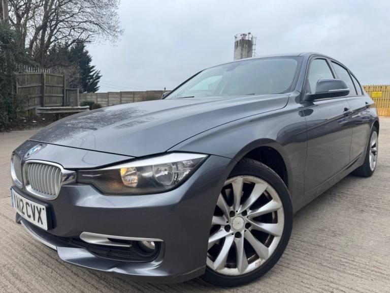 12 BMW 3 SERIES 320D MODERN DIESEL 4 DOOR*FULL LEATHER*1 OWNER 9 YEARS*LOW TAX*