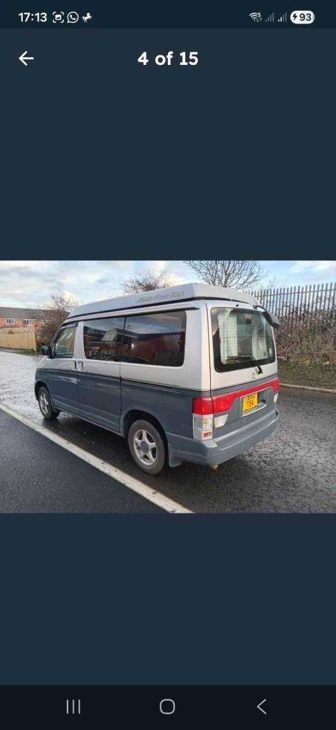 Mazda bongo auto. mpv camper sleeps 4 facelift model drives amazing
