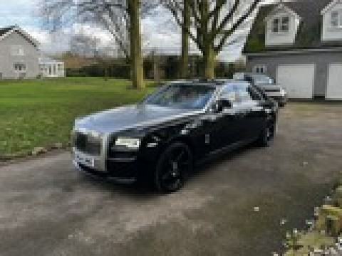 Rolls Royce Ghost Black,Series 2 6.6 V12,RRSH.VAT Q