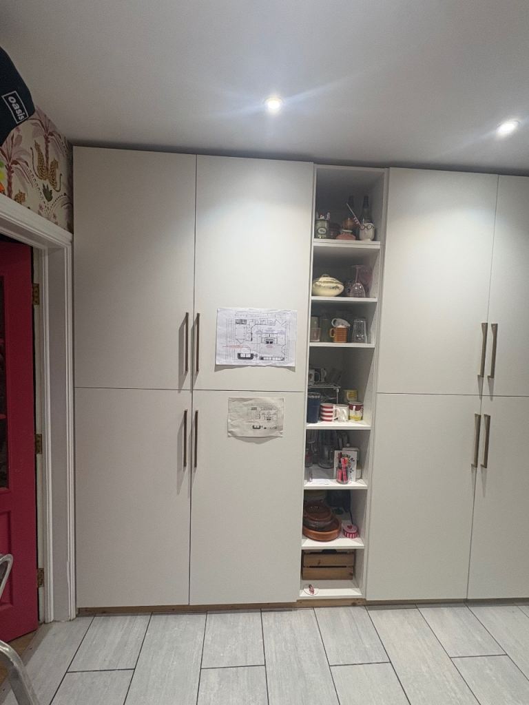 Metod ikea kitchen units X 4. Tall. White. 
