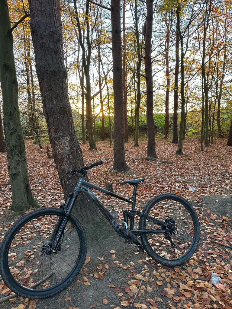 Full suspension mountain bike GT