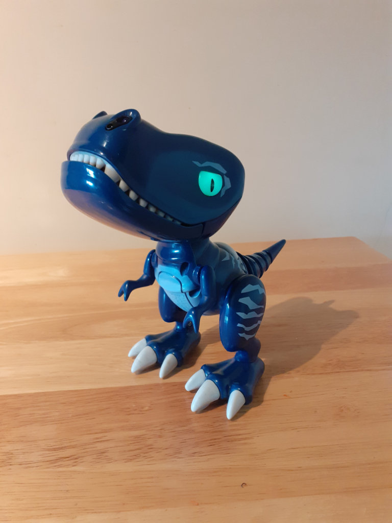 zoomer Chomplingz interactive Chomping Dino Tiger tail Height 18cm. 