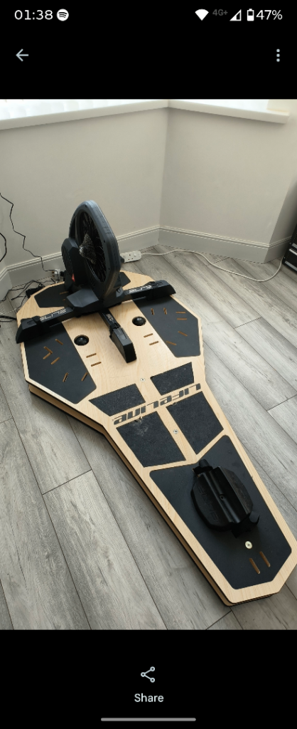 Turbo Trainer and Rocker Plate