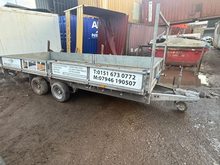 16ft duel axel 3.5 tonne trailer 