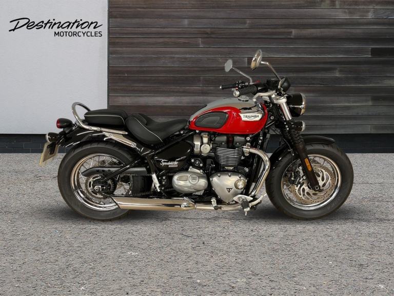 2023 Triumph Bonneville SPEEDMASTER Petrol silver Manual