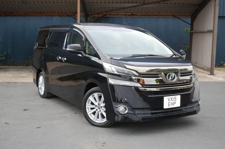 TOYOTA VELLFIRE 2.5X SIDE LIFT OUT SEAT Black Auto Petrol 2015