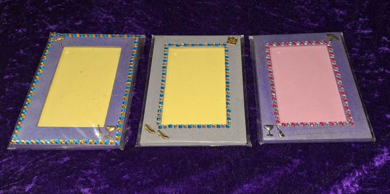 Decorative mini embellished photo frames- Christmas gift