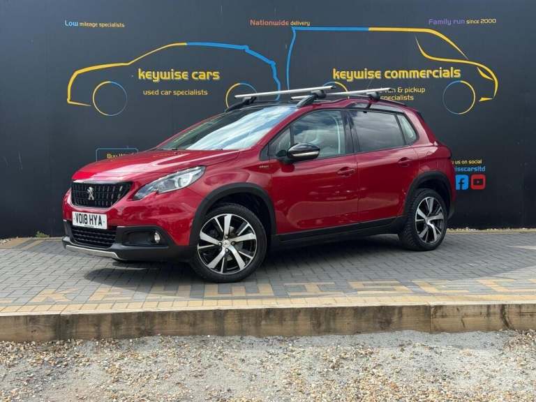 2018 Peugeot 2008 1.2 PureTech GT Line Euro 6 (s/s) 5dr HATCHBACK Petrol Manual