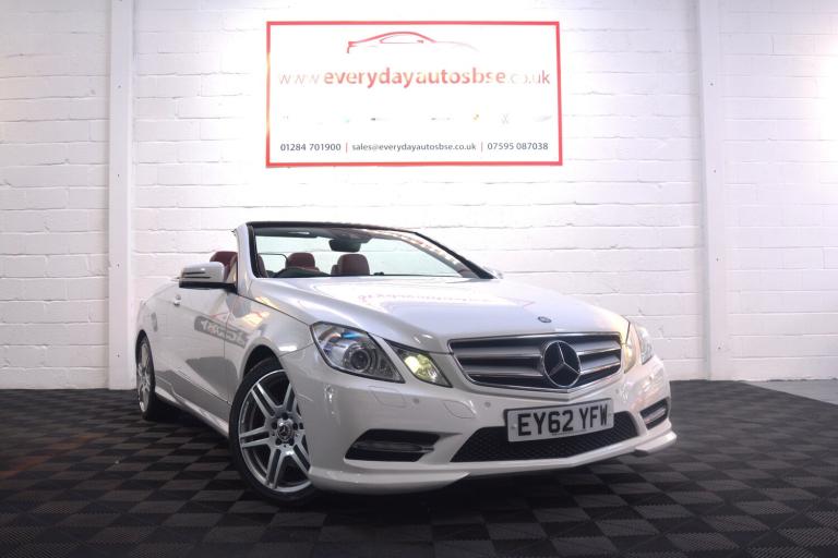 2012 Mercedes-Benz E Class E350 CDI BlueEFFICIENCY [265] Sport 2dr Tip Auto CONVERTIBLE Diesel Au...