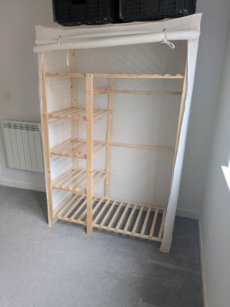 Canvas wardrobe free to collect