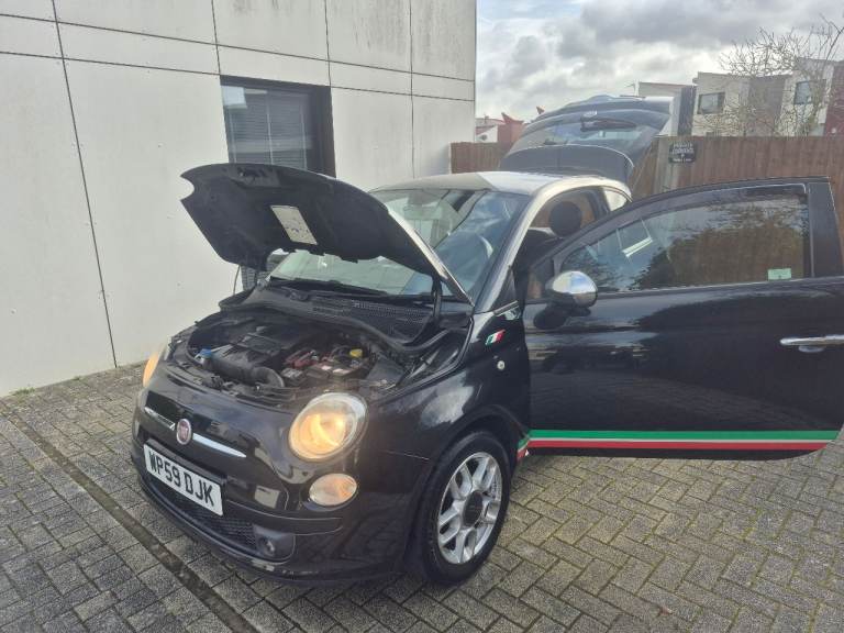 Fiat, 500, Hatchback, 2009, Manual, 1242 (cc), 3 doors