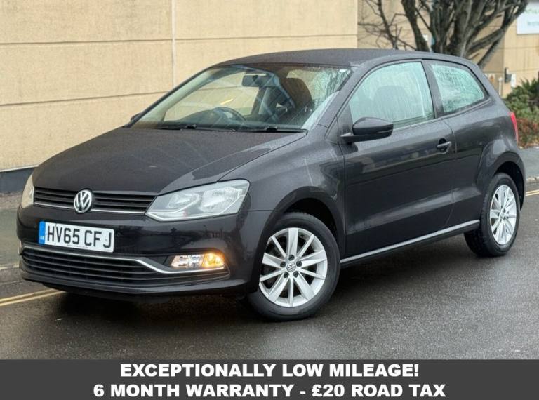 2015 Volkswagen Polo 1.0 BlueMotion Tech SE Hatchback 3dr Petrol Manual Euro 6 (s/s) (60 ps) Hatc...