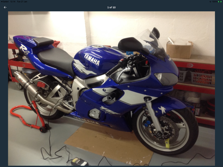 Yamaha, R6, 1999, 599 (cc)