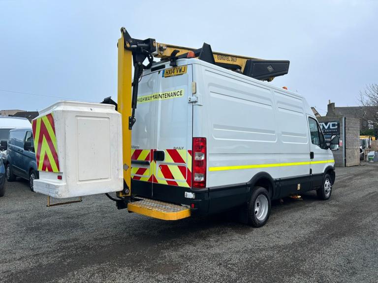 2014 Iveco Daily High Roof Van 3300 WB CHERRYPICKER 12m REACH EURO6 ULEZ NA Diesel Manual