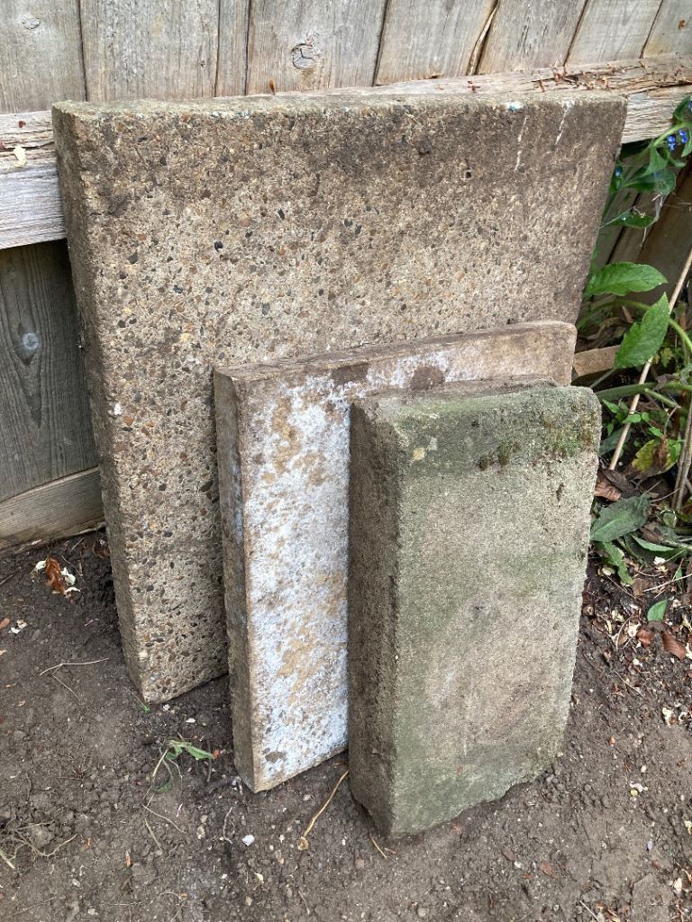 Concrete slabs various sizes 