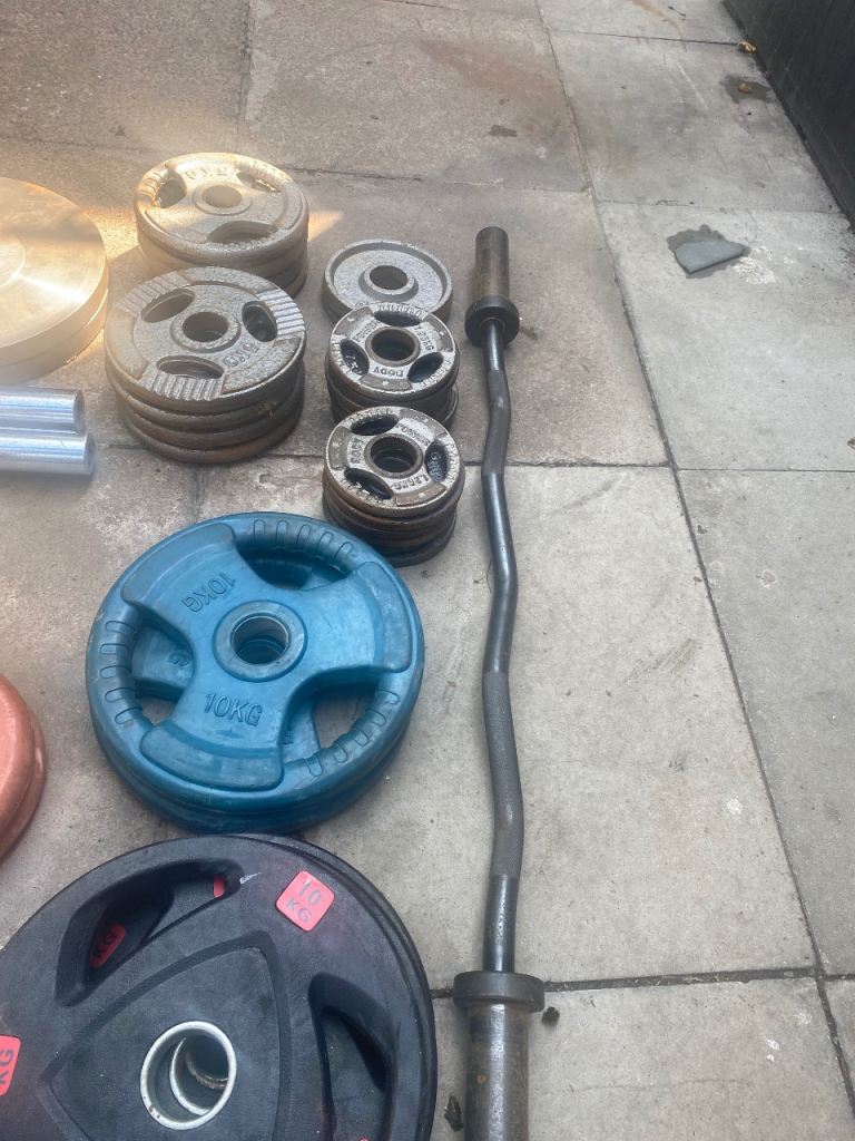 Weight approx 180kg, various bars
