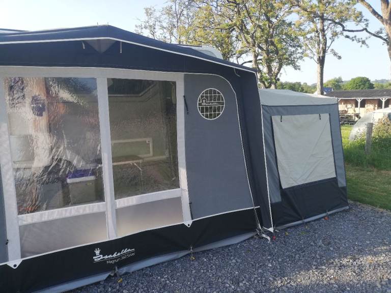 Isabella Magnum Silver 340 extra deep awning