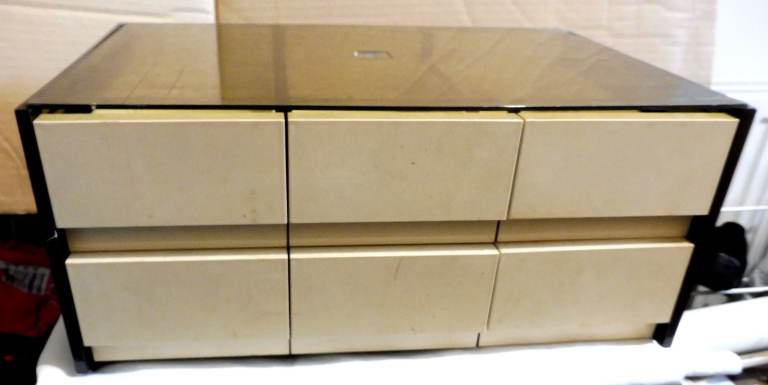 6-DRAWER CASSETTE STORAGE BOX