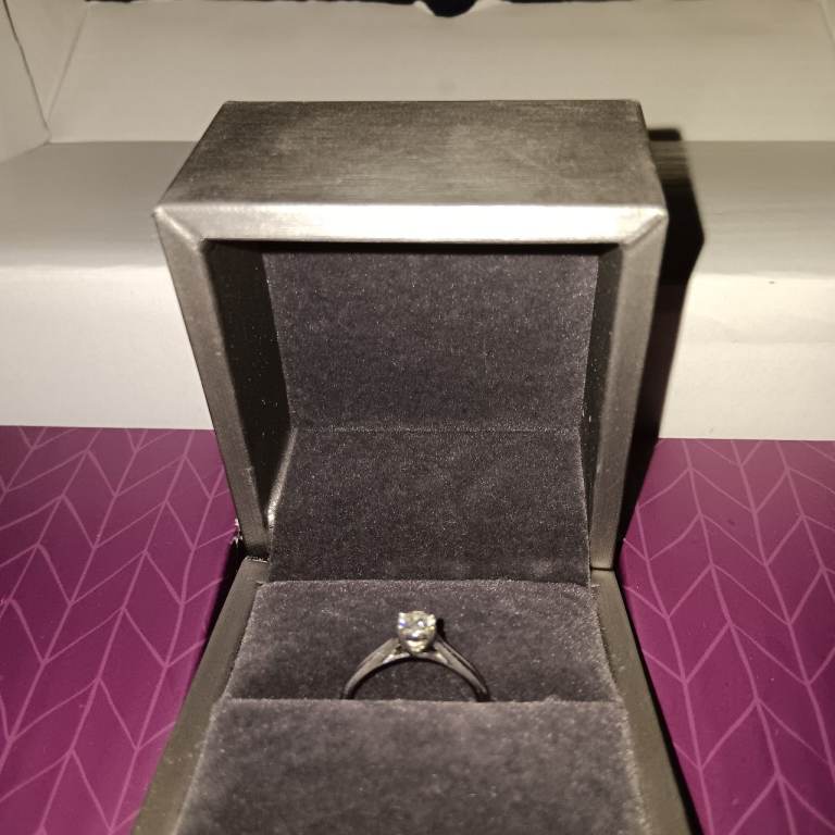Solitaire Diamond Ring 0.35ct